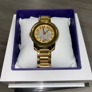 Movado Bold Gold Crystal Watch